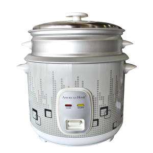 American Home Rice Cooker 1.5L w/ Steamer